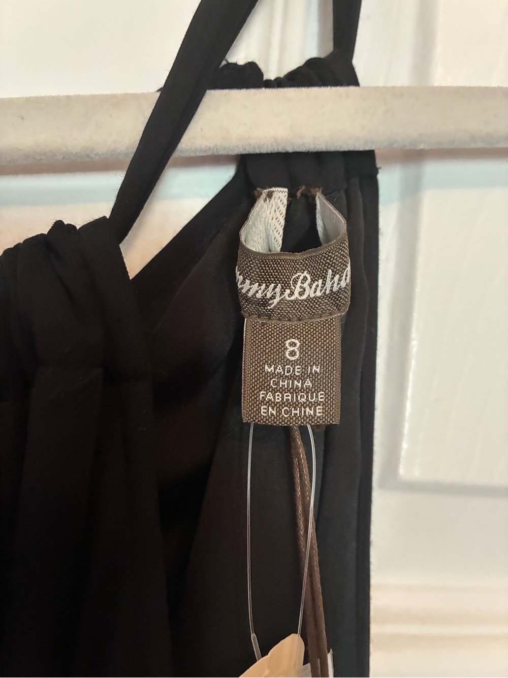 Tommy Bahama Black Maxi Dress, Size 8 - Picture 10 of 11
